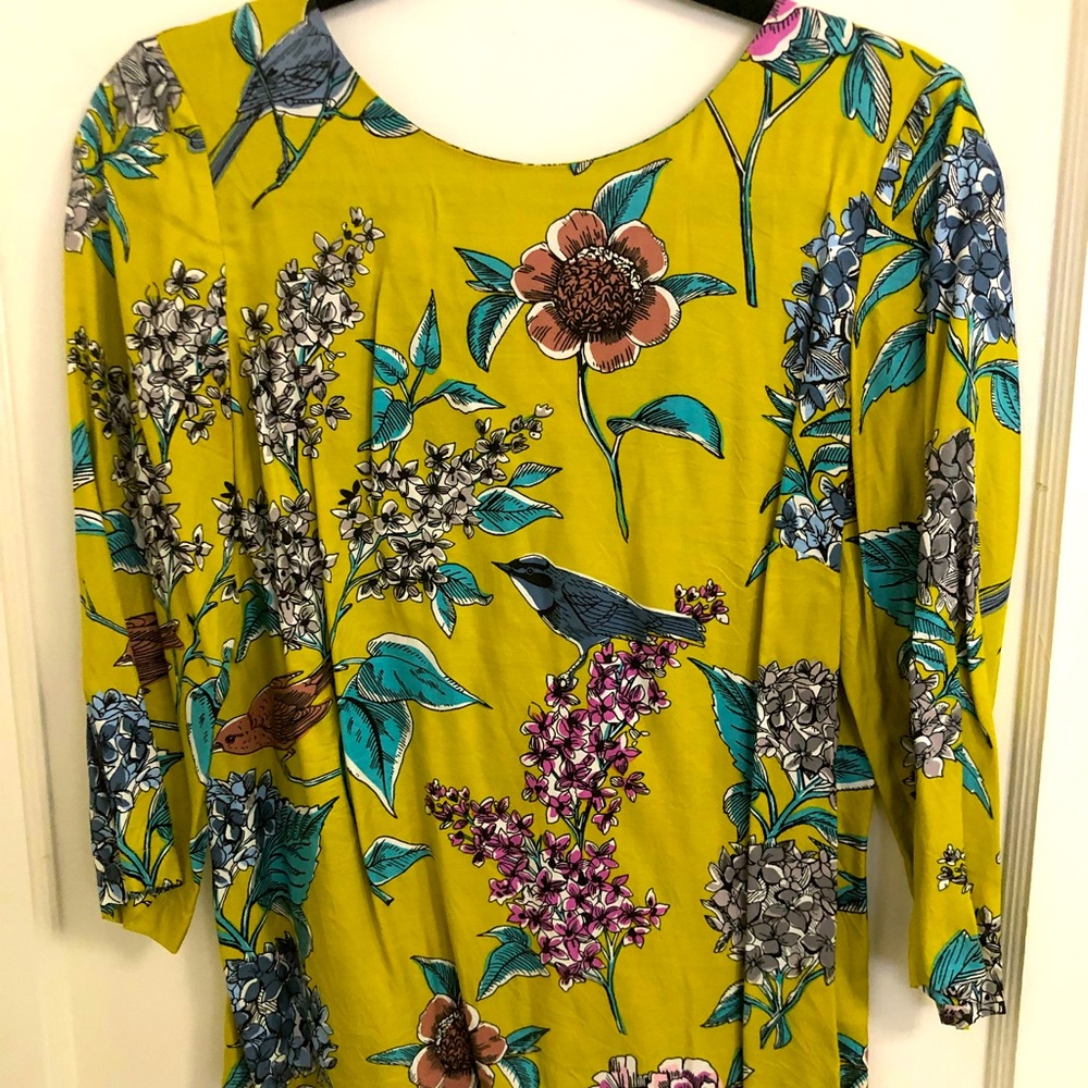 Boden floral blouse - Silk viscose blend